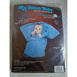Vintage My Sweet Baby Doll Kit Collection Boy Awake I'm a Puppet Too! Nos Sealed